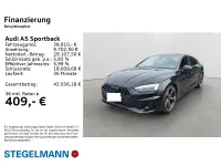 Gebraucht Audi A5 Sportback S-Line 204 PS (150 kW) 2023 Kleinwagen