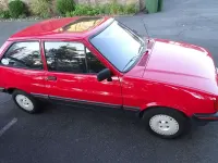 Gebraucht Ford Fiesta S 49 PS (36 kW) 1987 Rot Kleinwagen