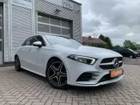 Gebraucht Mercedes A200 AMG line 163 PS (119 kW) 2020 Digitalweiss  metalliclack (metallic) Limousine