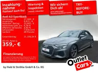 Gebraucht Audi A3 S-Line 150 PS (110 kW) 2023 Daytonagrau perleffekt Limousine