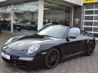 Gebraucht Porsche 911 381 PS (280 kW) 2008 Schwarz Cabrio