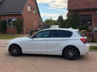 Gebraucht BMW 116 Sport Line 136 PS (100 kW) 2012 Weiß Kleinwagen