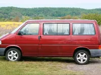 Gebraucht VW T4 150 PS (110 kW) 2001 Rot Van
