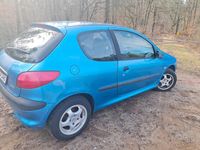 Gebraucht Peugeot 206 75 PS (55 kW) 2000 Blau Kleinwagen
