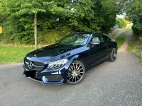 Gebraucht Mercedes C300 AMG line 245 PS (180 kW) 2016 Blau Coupé
