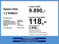 gebraucht Mitsubishi Space Star 1.2 Edition 100+ *Sitzh.*Bluetooth*LM