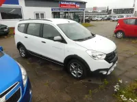 Gebraucht Dacia Lodgy Stepway 116 PS (85 kW) 2018 Weiß Van / Kleinbus