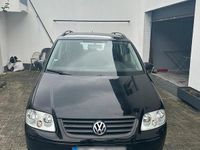 Gebraucht VW Touran 106 PS (77 kW) 2005 Schwarz Van / Kleinbus