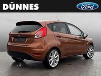 Gebraucht Ford Fiesta Titanium 101 PS (74 kW) 2014 Braun Kleinwagen