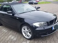Gebraucht BMW 118 Cabriolet 143 PS (105 kW) 2008 Schwarz Cabrio