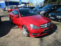 Gebraucht Mercedes C180 156 PS (114 kW) 2011 Feueropal  unilack Coupé
