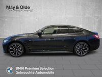 Gebraucht BMW 430 Gran Coupé Comfort Edition 245 PS (180 kW) 2024 Black sapphire metallic Coupé