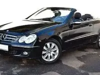 Gebraucht Mercedes CLK200 Elegance 184 PS (135 kW) 2009 Schwarz Cabrio