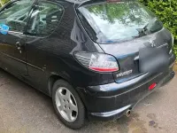 Gebraucht Peugeot 206 60 PS (44 kW) 2006 Schwarz Kleinwagen