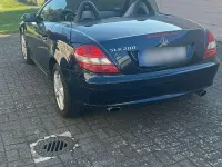 Gebraucht Mercedes SLK200 163 PS (119 kW) 2004 Blau Cabrio