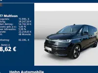 Używany VW Multivan Style 150 KM (110 kW) 2026 Czarny Minivan