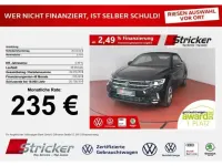 Gebraucht VW T-Roc Cabriolet R-line 150 PS (110 kW) 2025 Deep black perleffekt schwarz (metallic) Cabrio