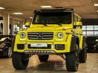 Gebraucht Mercedes G500 4x4² 421 PS (309 kW) 2017 Gelb SUV