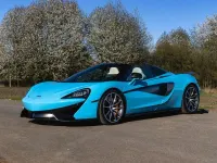 Gebraucht McLaren 570S 570 PS (419 kW) 2018 Blau Cabrio
