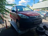 Gebraucht Hyundai i10 67 PS (49 kW) 2010 Rot Kleinwagen