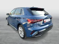 Second-hand Audi A3 S-Line 204 CP (150 kW) 2025 Albastru Berlinǎ