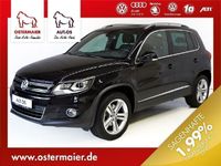 Gebraucht VW Tiguan LOUNGE 150 PS (110 kW) 2016 Schwarz metallic SUV