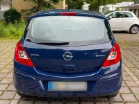 Gebraucht Opel Corsa 75 PS (55 kW) 2010 Blau Kleinwagen