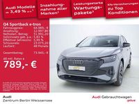Gebraucht Audi Q4 Sportback e-tron S-Line 210 kW (286 PS) 2025 Kieselgrau SUV