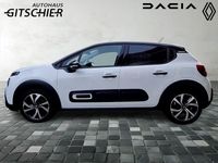 Gebraucht Citroën C3 PureTech 110 PS (80 kW) 2023 Weiß, dach schwarz (weiß) Kleinwagen