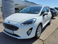 Gebraucht Ford Fiesta Titanium 101 PS (74 kW) 2019 Frostweiß Kleinwagen