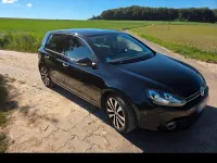Gebraucht VW Golf VI Team 122 PS (89 kW) 2010 Schwarz Kleinwagen