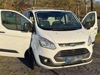 Gebraucht Ford Transit Custom 125 PS (91 kW) 2015 Weiß Van / Kleinbus