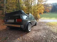 Gebraucht VW Golf Cabriolet Classicline 98 PS (72 kW) 1990 Schwarz Cabrio