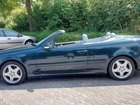 Gebraucht Mercedes CLK200 Elegance 136 PS (100 kW) 2000 Blau Cabrio