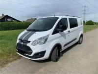 Gebraucht Ford Transit Custom 125 PS (91 kW) 2016 Weiß Van / Kleinbus