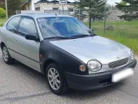 Brugt Toyota Corolla 85 HK (62 kW) 1999 Sølv Hatchback