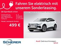 Gebraucht Audi Q4 e-tron 219 kW (299 PS) 2021 Gletscherweiß metallic SUV