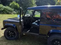 Gebraucht Land Rover Defender SE 122 PS (89 kW) 2006 Schwarz Kombi