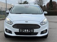 Gebraucht Ford S-MAX Titanium 150 PS (110 kW) 2019 Weiß Van / Kleinbus
