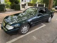 Gebraucht Mercedes SL320 231 PS (169 kW) 1997 Schwarz Cabrio