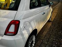 Gebraucht Fiat 500 Lounge 69 PS (50 kW) 2016 Weiß Cabrio