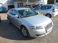 Gebraucht Audi A3 Attraction 102 PS (75 kW) 2006 Silber Kleinwagen