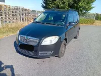 Gebraucht Skoda Roomster 86 PS (63 kW) 2008 Schwarz Van / Kleinbus