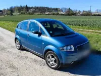 Gebraucht Audi A2 75 PS (55 kW) 2001 Blau Kleinwagen