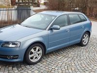 Gebraucht Audi A3 Attraction 102 PS (75 kW) 2010 Blau Kleinwagen