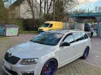 Gebraucht Skoda Octavia vRS 184 PS (135 kW) 2014 Grau Kombi