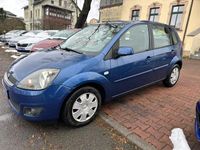 Gebraucht Ford Fiesta 80 PS (58 kW) 2008 Blau Kleinwagen