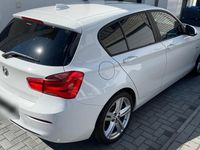 Gebraucht BMW 118 M Sport 150 PS (110 kW) 2017 Weiß Kleinwagen