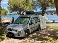Gebraucht Ford Tourneo 95 PS (69 kW) 2006 Silber Van / Kleinbus