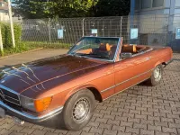 Gebraucht Mercedes SL450 215 PS (158 kW) 1977 Braun Cabrio